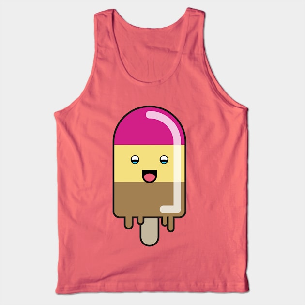 Cute ice cream Tank Top by UniqueDesignsCo